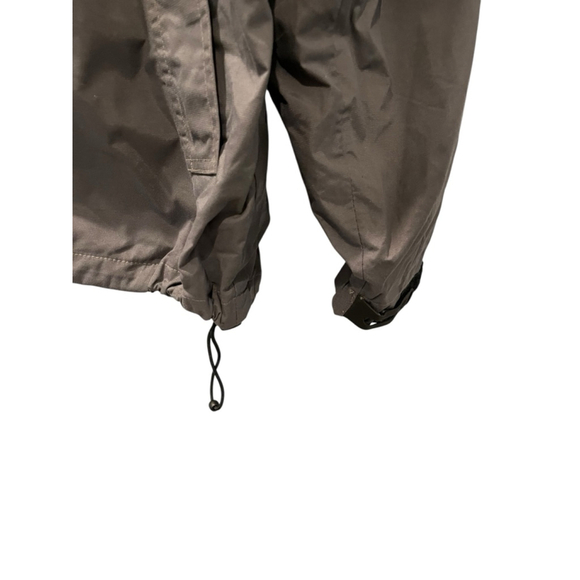 Harley Davidson Men's Size Large Jacket Nylon Waterproof Lined Hooded Grey Black - Picture 3 of 11